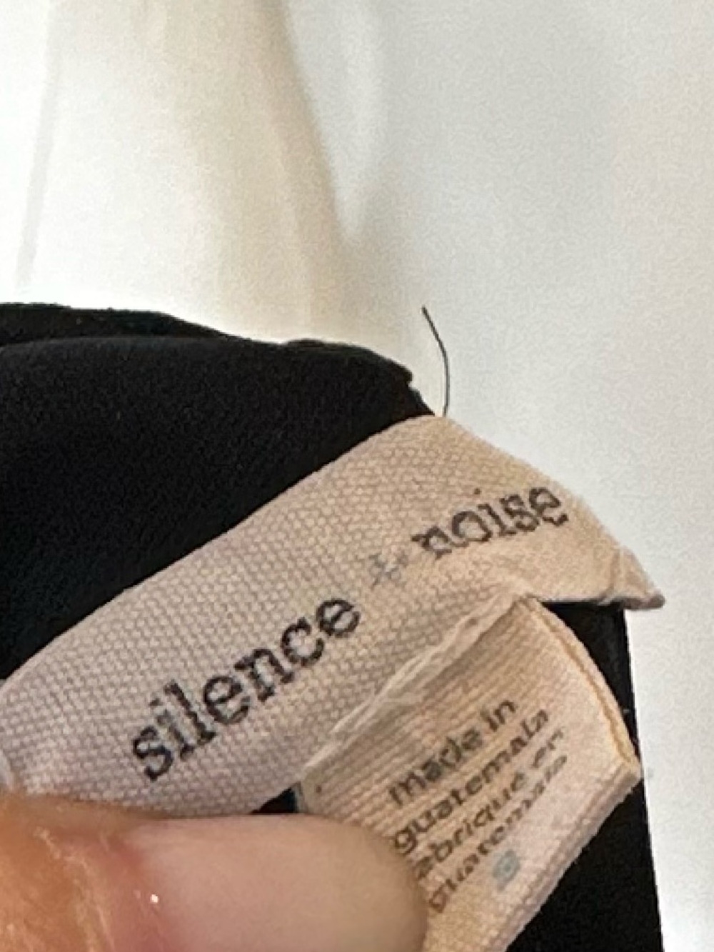 SILENCE + NOISE Black Halter Racerback Midi Slip Dress - Picture 5 of 8